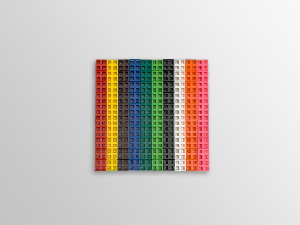 Logic and 2D &3D shapes with Linking Cubes